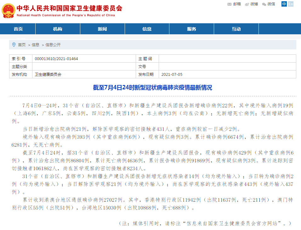 【31省新增确诊22例均为境外输入_31省份新增确诊病例2例 均为境外输入】