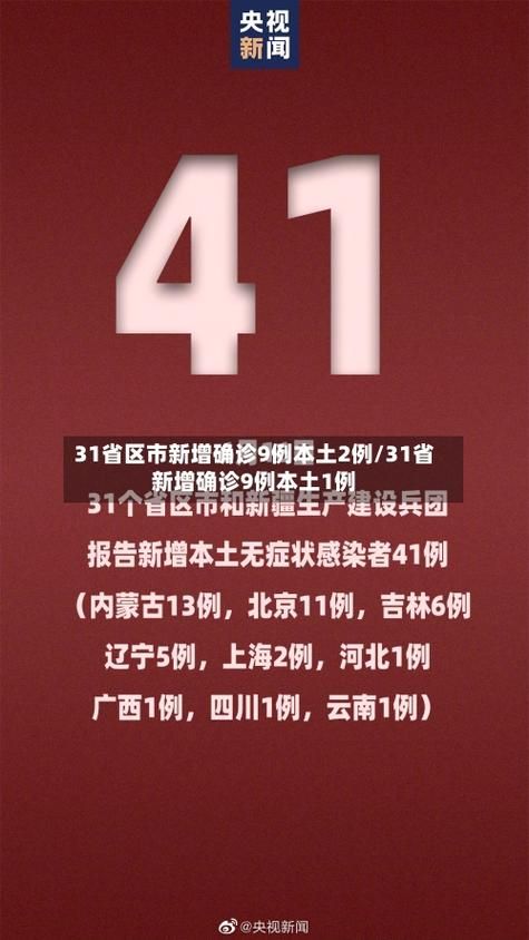 今日疫情31省份新增情况/今日31个省疫情新闻快讯