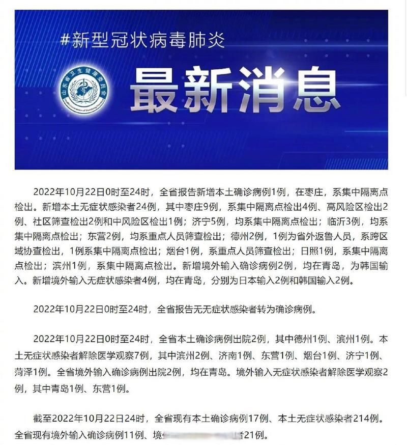 31个省份新增22例阳性感染者及19例无症状(31省份新增22例确诊)