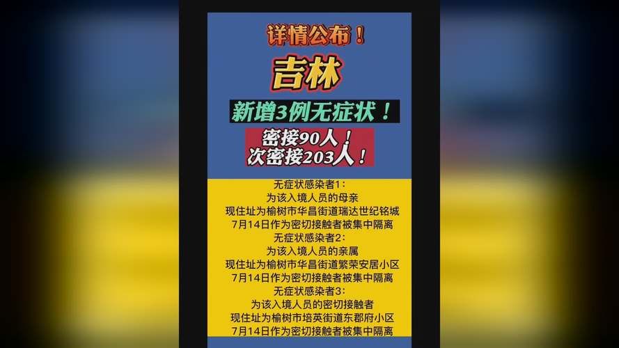 发现1名密接者!德惠市/德惠密切接触者找到了吗