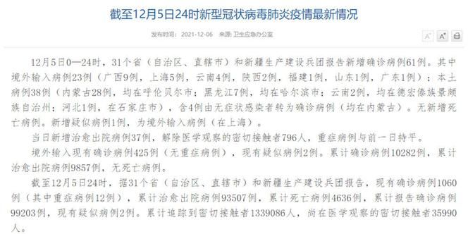 【31省份近6天新增8例本土确诊_31省份新增6例本土确诊病例】