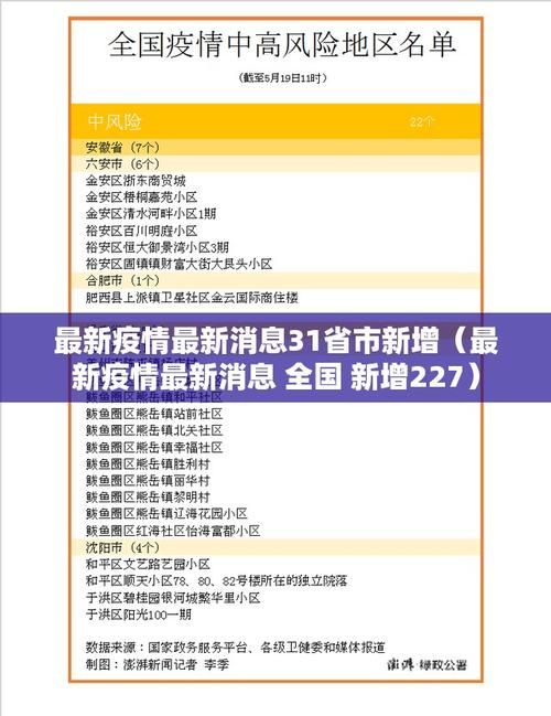 31省市新增27例无症状感染者涉27省市/31省区市新增5例本土确诊病例