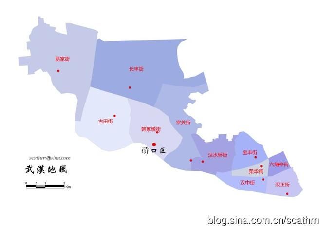 硚口区2月5日新增25例涉2省输入病例(硚口区地图)