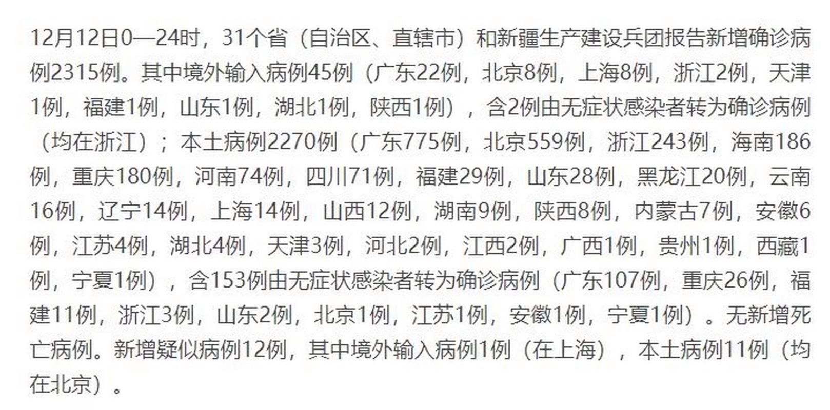  31省份新增1例确诊其中本土2例:31省新增本土确诊病例最新消息