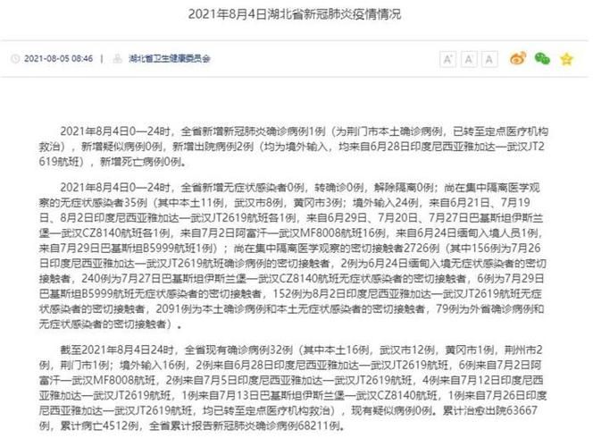 31省新增确诊21例含本土1例_31省份新增本土确诊27例
